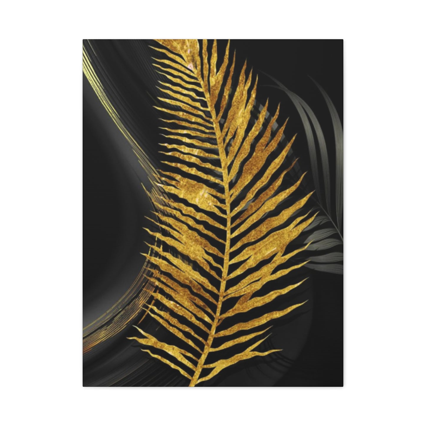 Golden Leaf Art Wall Art & Canvas Prints