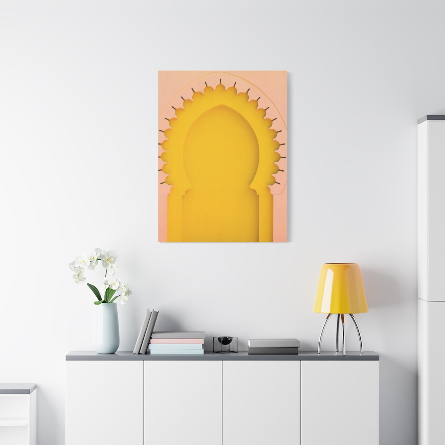 Window Design Of the City Moroccan Wall Art & Canvas Prints