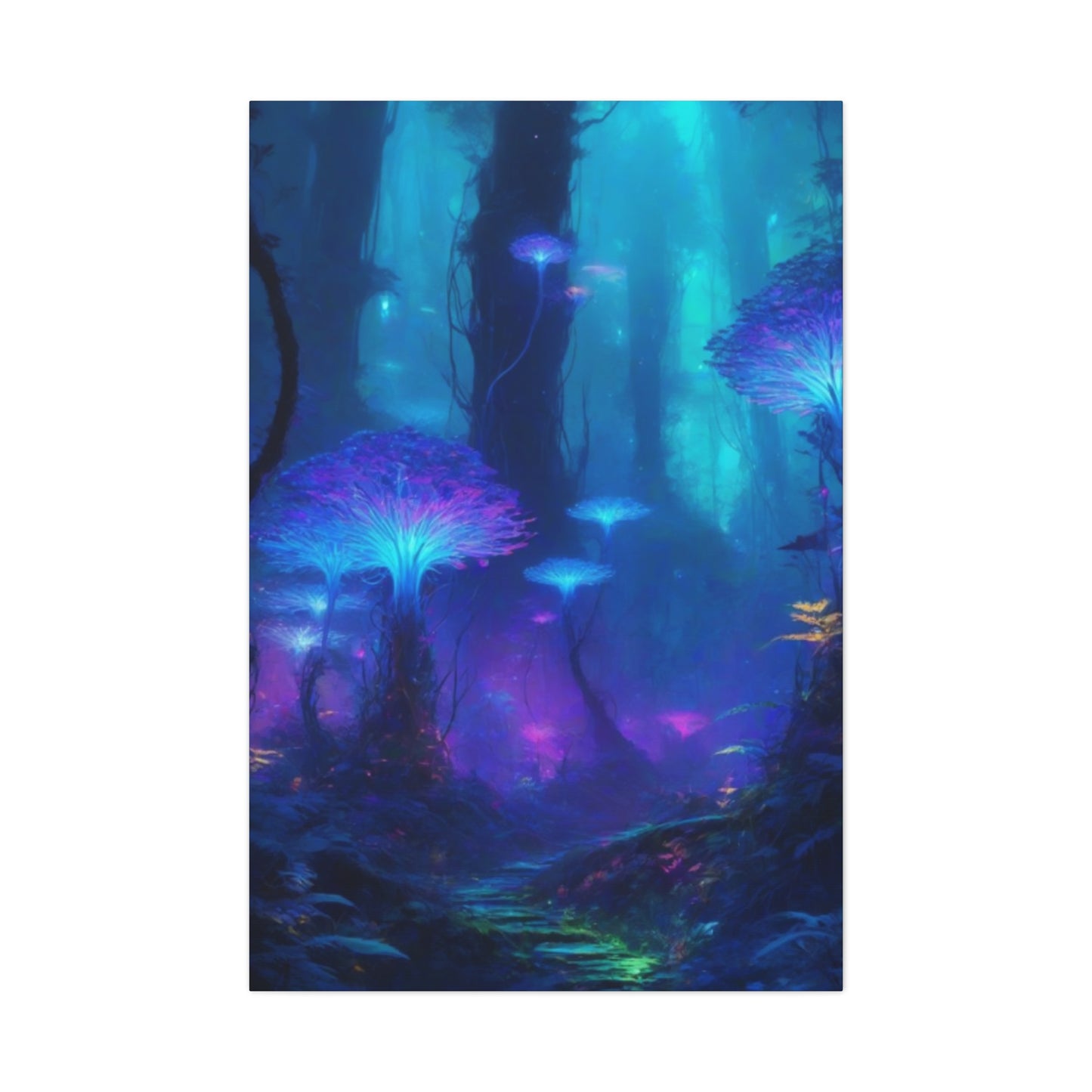 Glowing Forest Wall Art & Canvas Prints