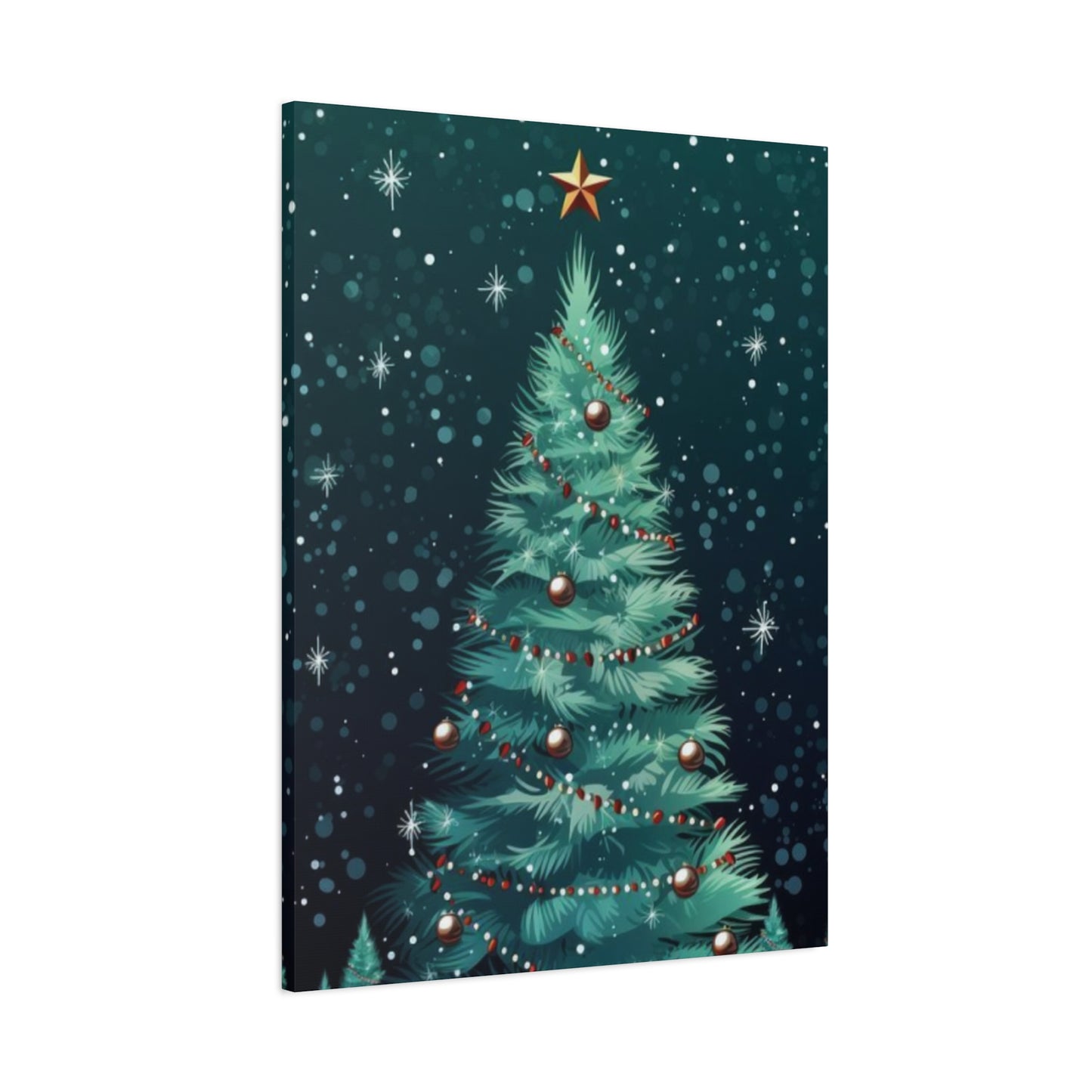 Christmas Tree Decoration Wall Art & Canvas Prints