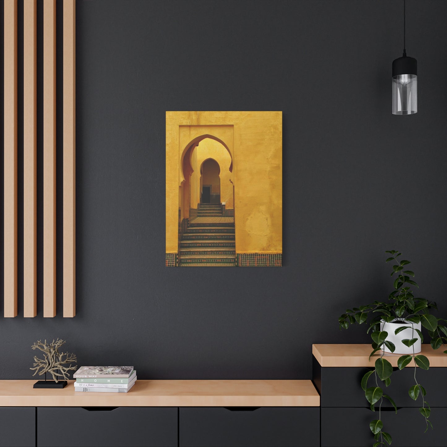 Door Passage Architecture Moroccan Wall Art & Canvas Prints