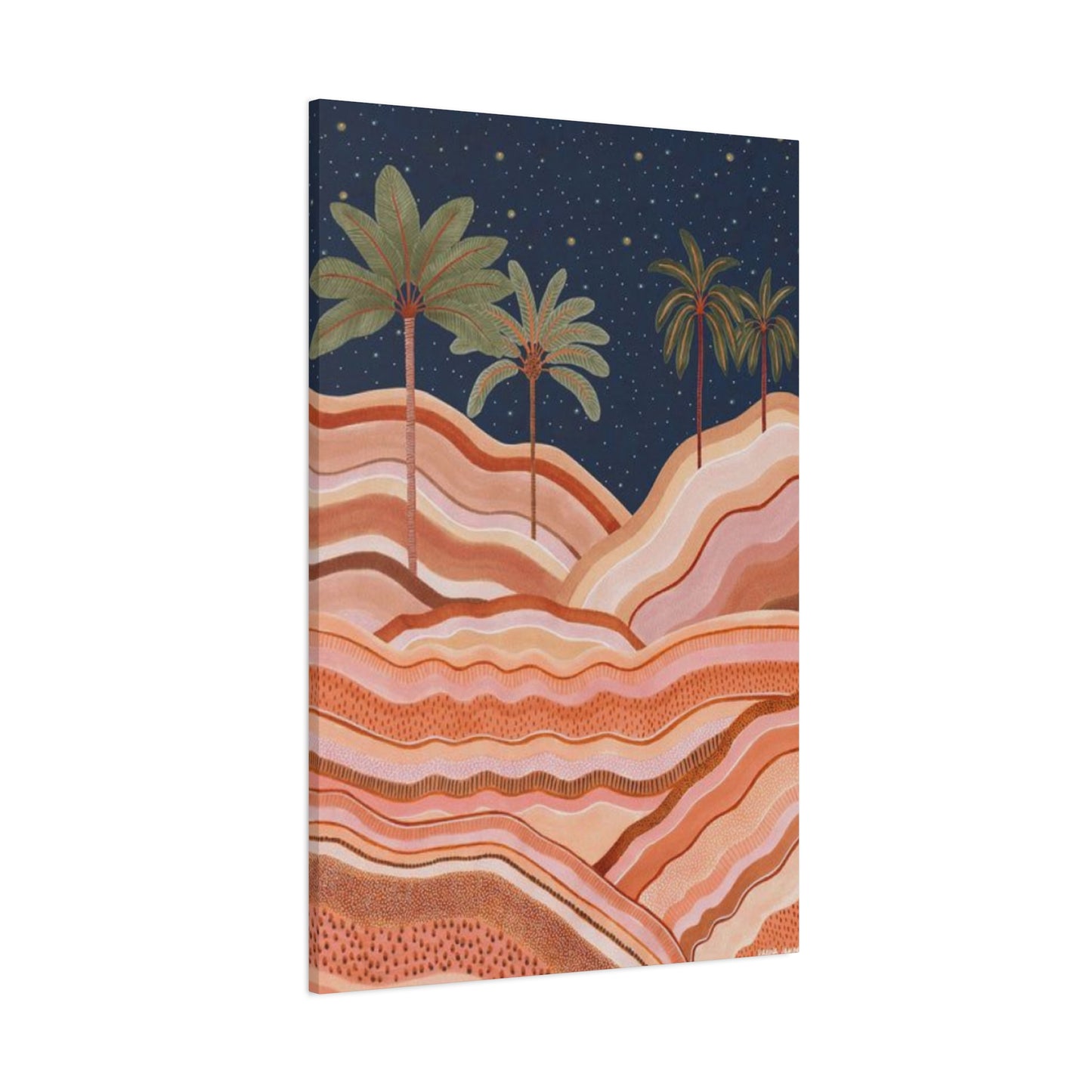 Palm Tree In  Desert Wall Art & Canvas Prints