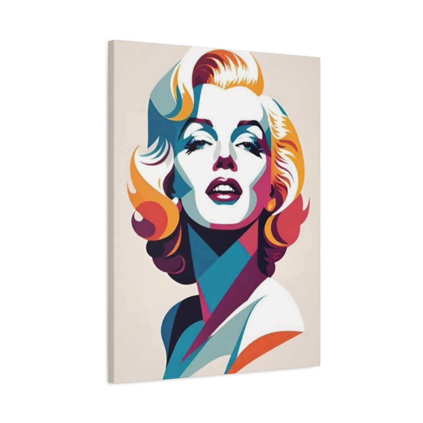 Beautiful Dress Of Marilyn Monroe Painting Wall Art & Canvas Prints