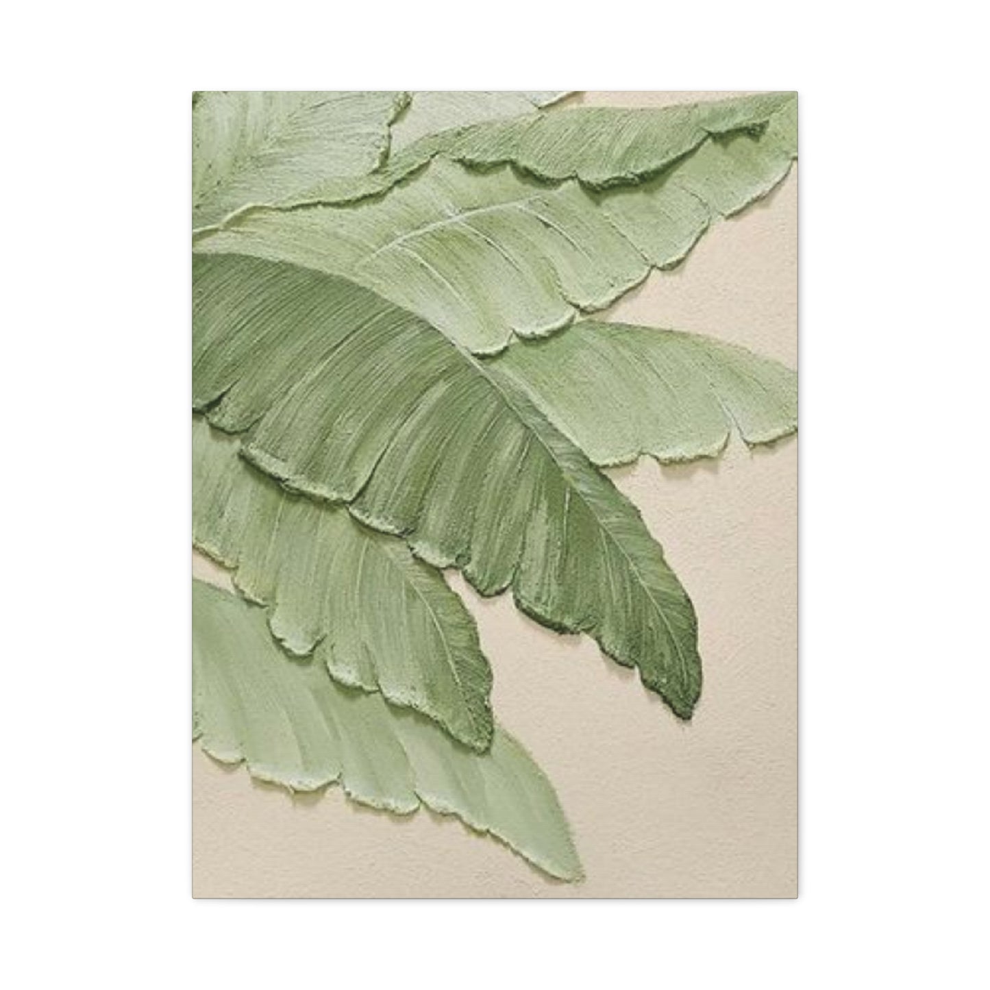 Green Palm Tree Leaves Wall Art & Canvas Prints