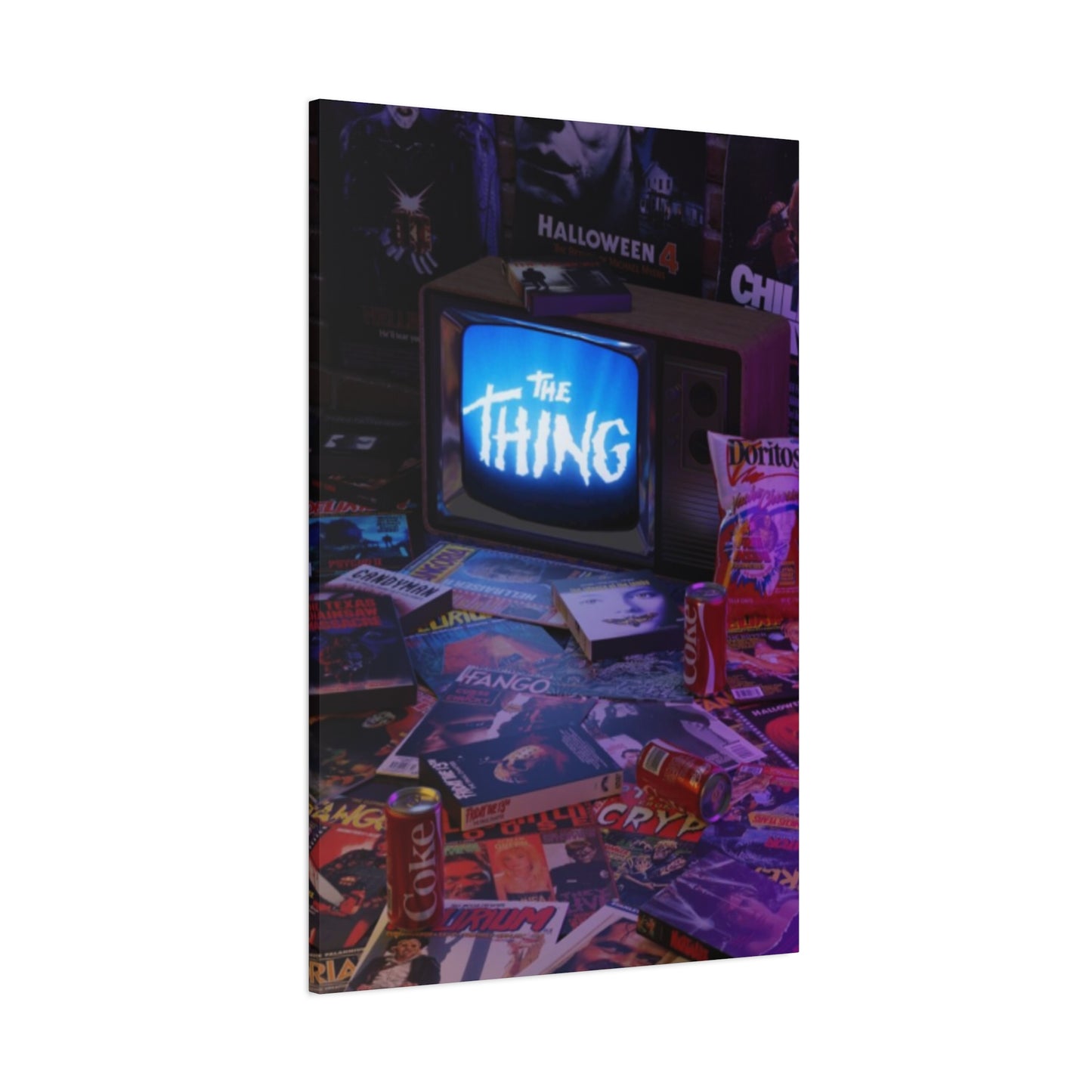 The Thing Horror Movie Poster Wall Art & Canvas Prints