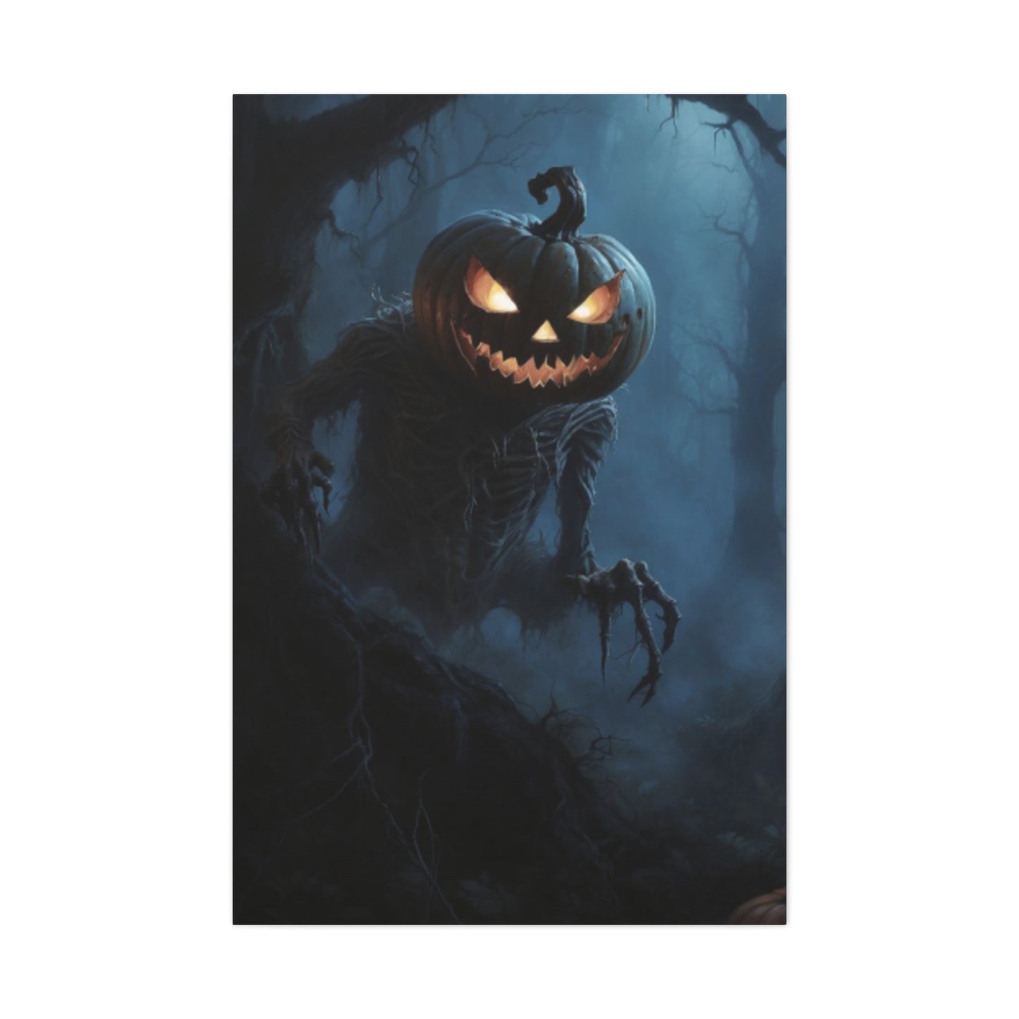 Halloween Scary Painting Wall Art & Canvas Prints