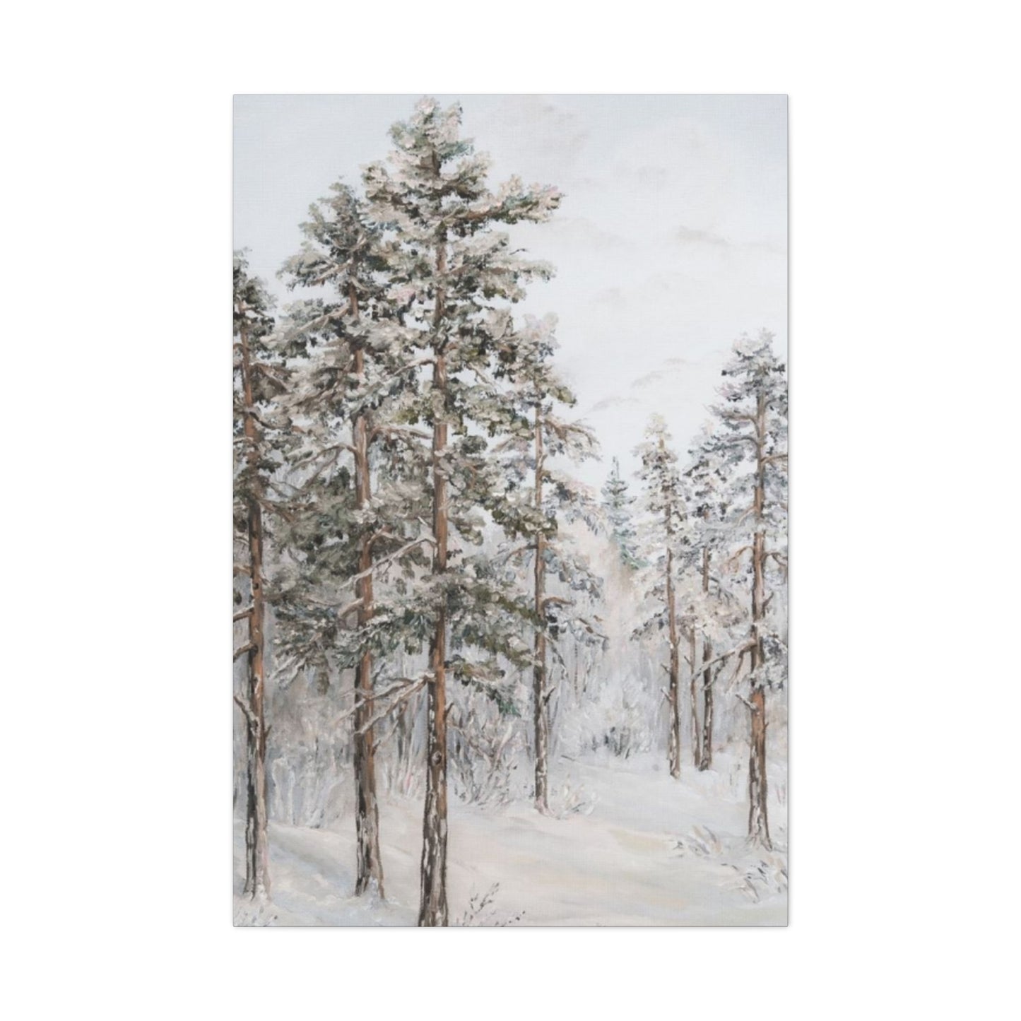 Snow Forest Wall Art & Canvas Prints