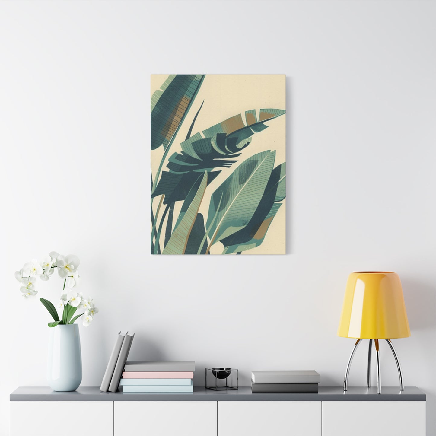 Palm Tree Leaves Abstract  Wall Art & Canvas Prints