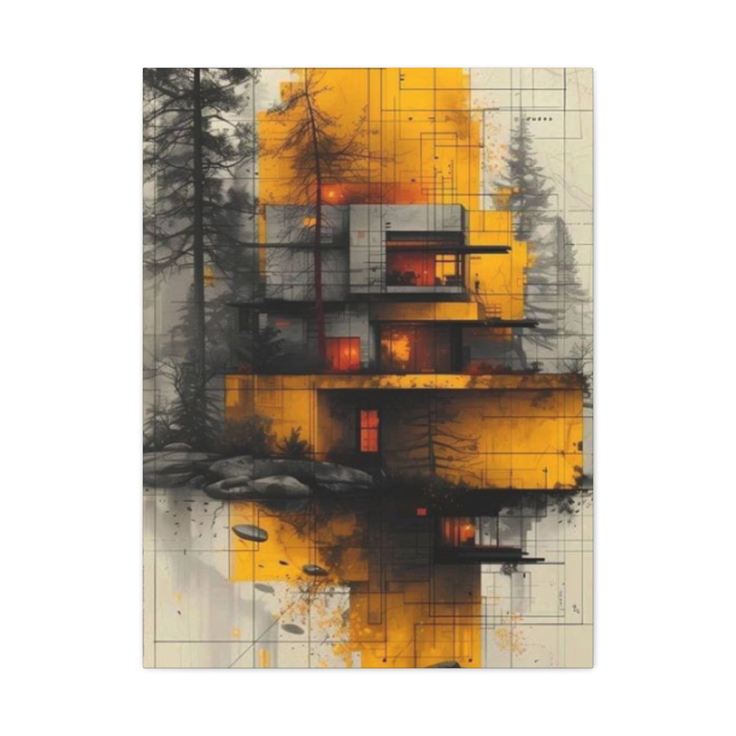 Modern Architecture Modernism Wall Art & Canvas Prints