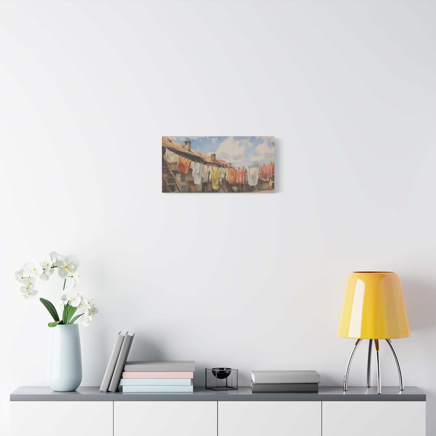 Hanging Clothes Panoramas Wall Art & Canvas Prints