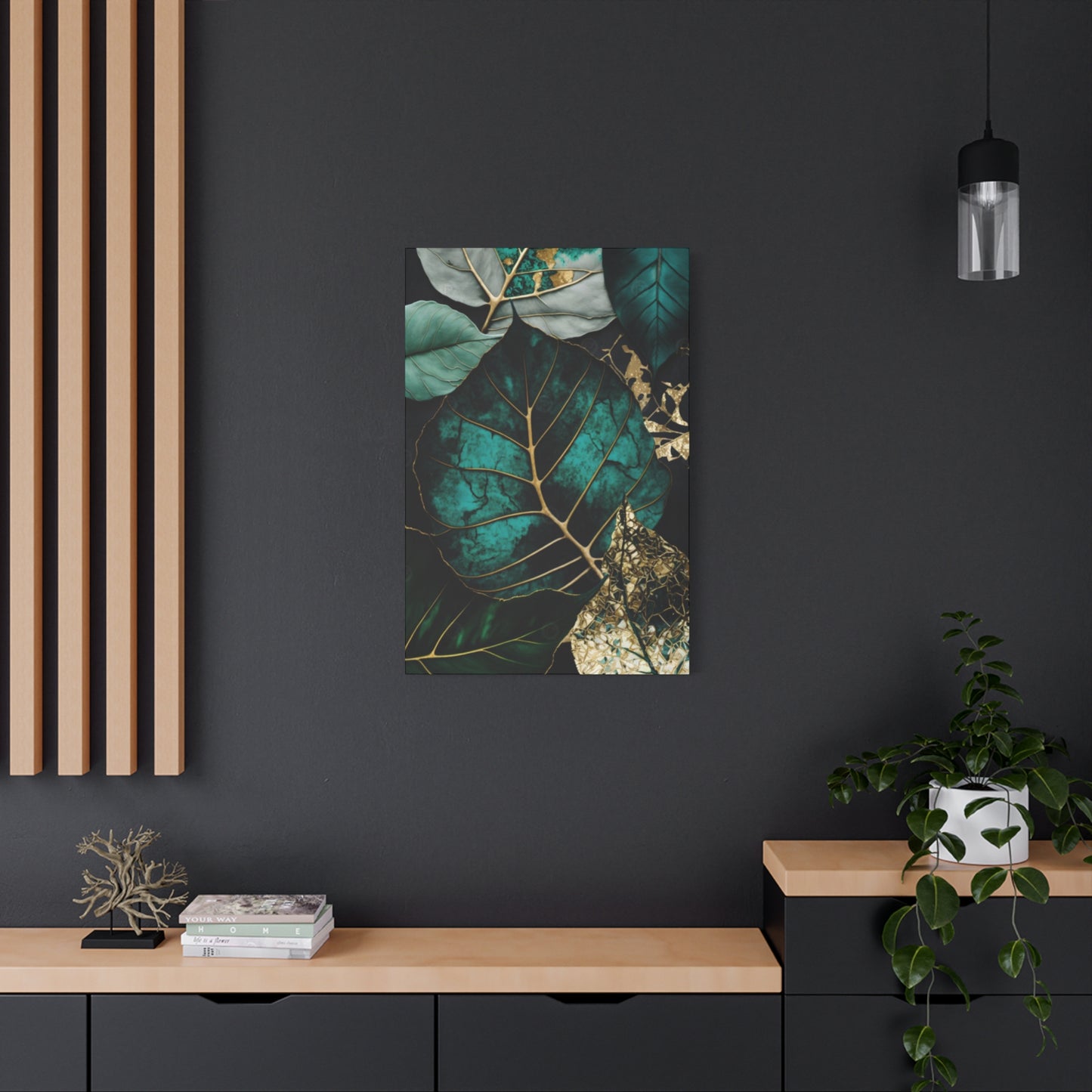 Golden Leaf Wall Art & Canvas Prints