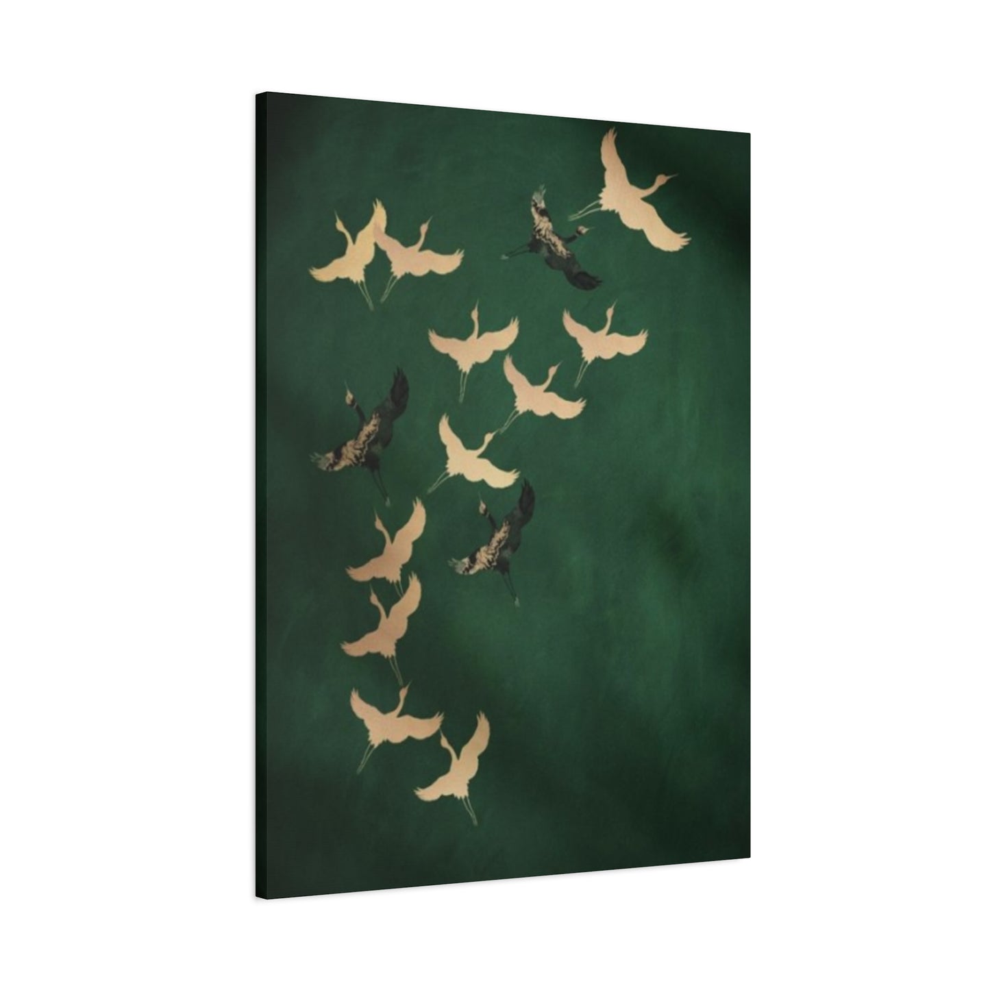 Golden Birds Flying Wall Art & Canvas Prints