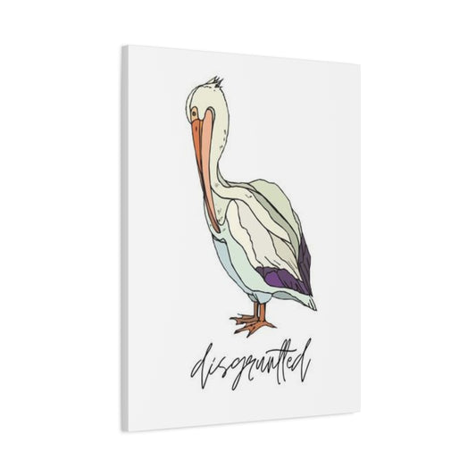 Colorful Pelican Drawing Wall Art & Canvas Prints