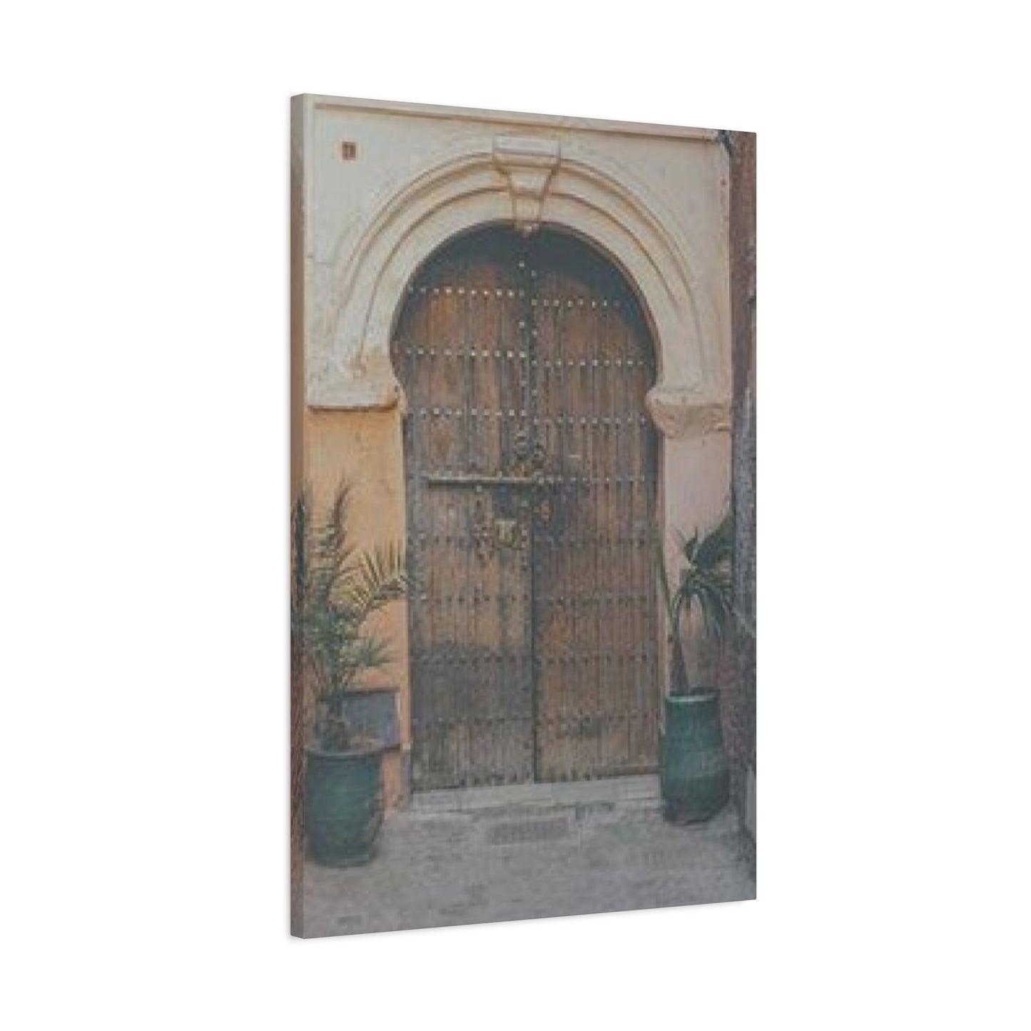 Big Door Architecture Moroccan Wall Art & Canvas Prints