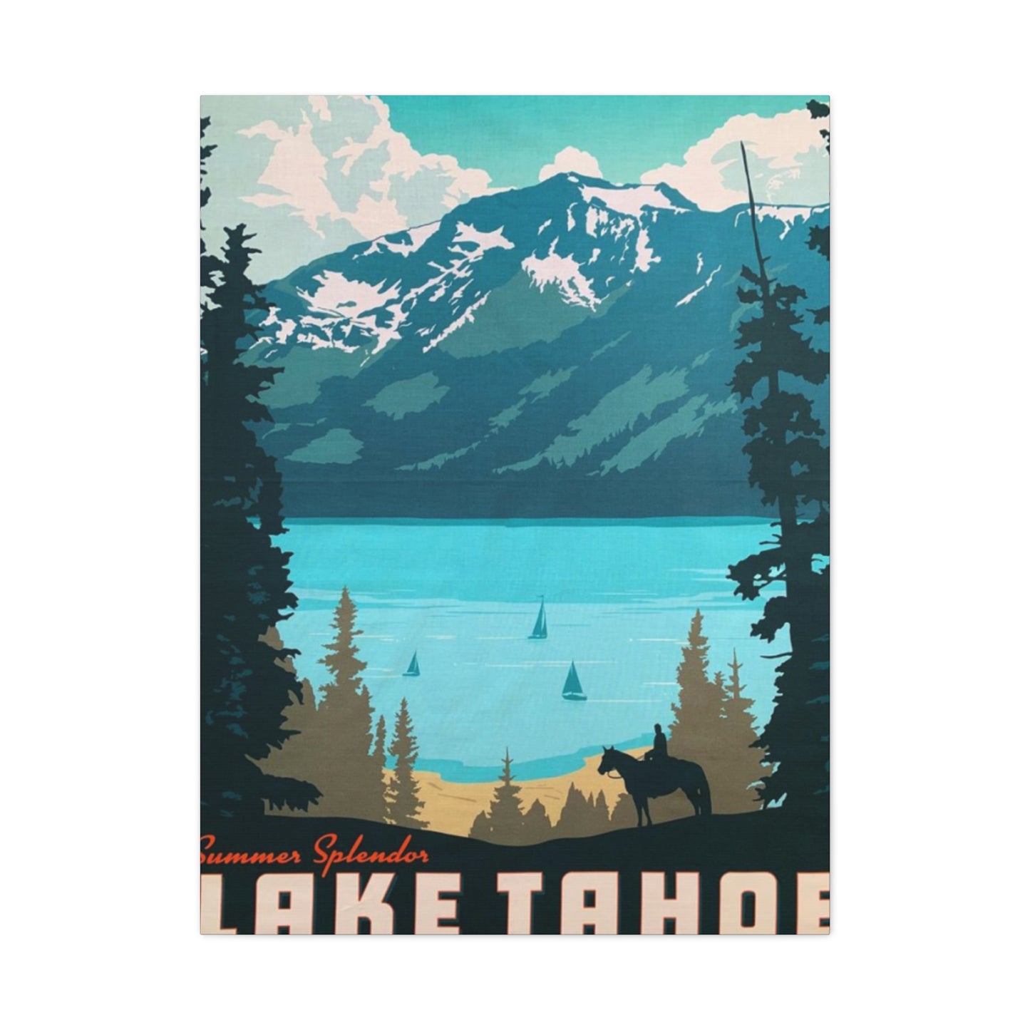 Lake Tahoe National Park Wall Art & Canvas Prints