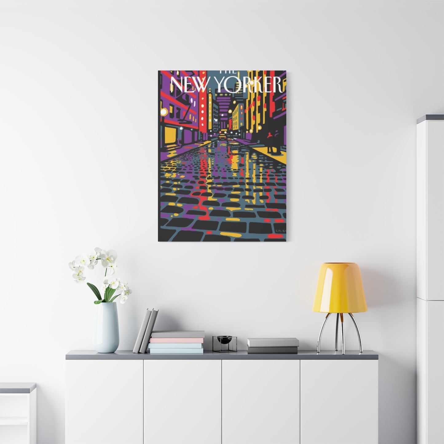 New Yorker Streets In New York City Wall Art & Canvas Prints