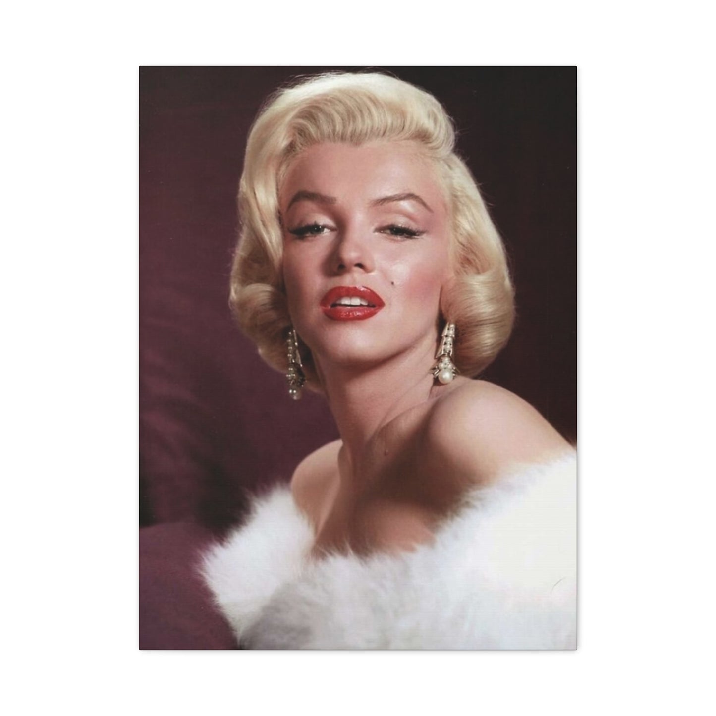 Beautiful Colorful Marilyn Monroe Photo Wall Art & Canvas Prints