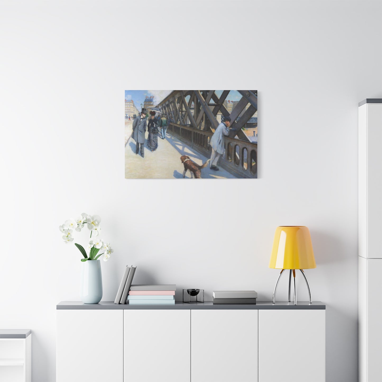 Gustav Iron Bridge Painting Wall Art & Canvas Prints