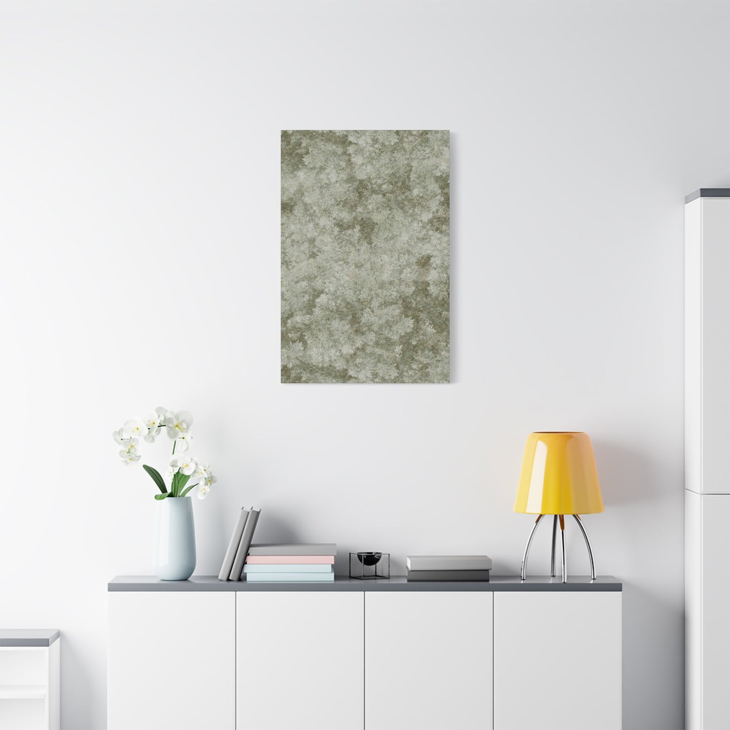 Random Beautiful Olive Green Painting Wall Art & Canvas Prints