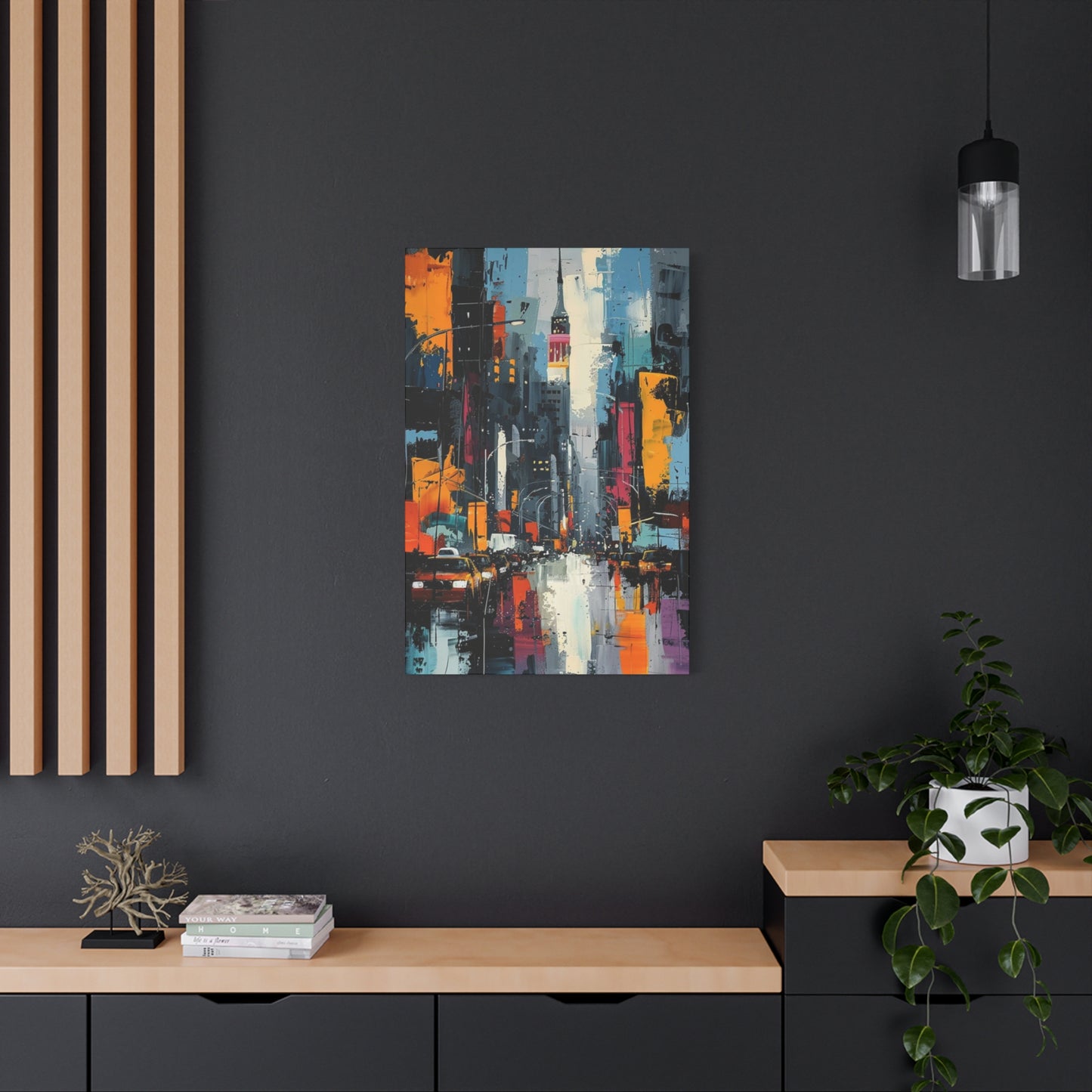 Painting Of Streets Of New York City Wall Art & Canvas Prints