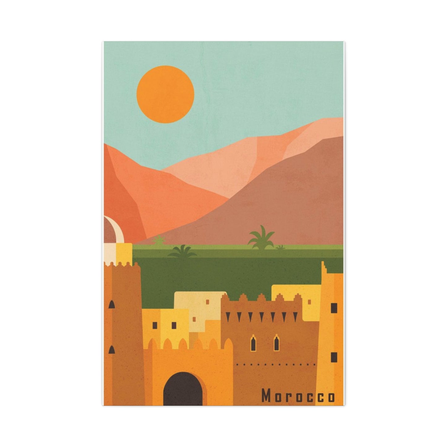 Morocco City Moroccan Wall Art & Canvas Prints