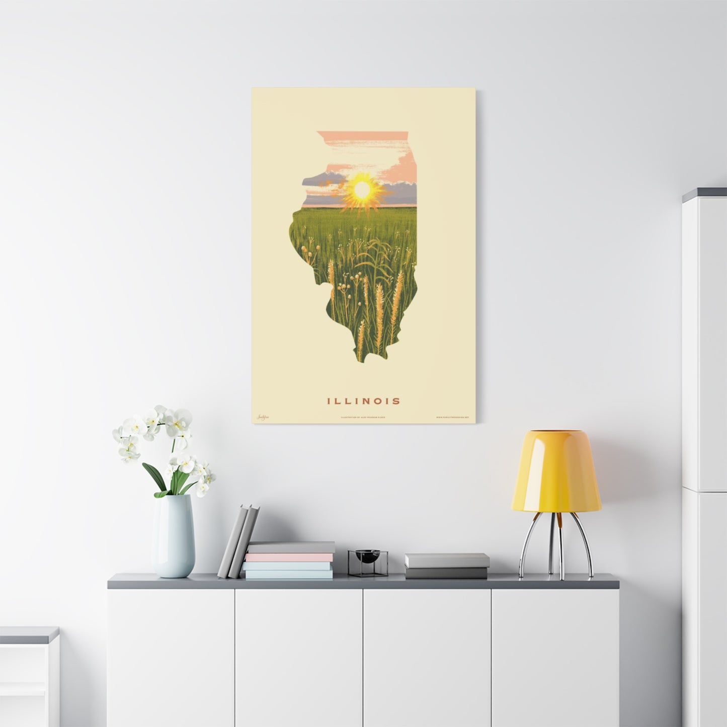 Illinois The National Park Wall Art & Canvas Prints