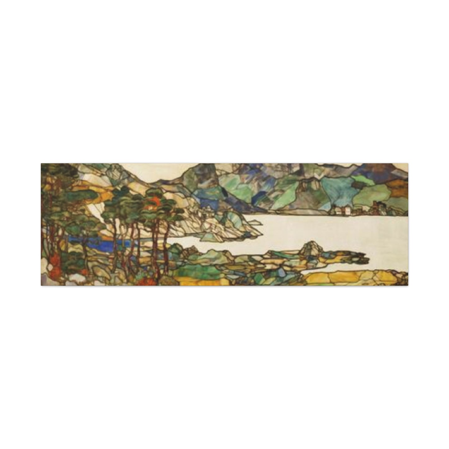 Tiles Pieces Of Mountain Panoramas Wall Art & Canvas Prints