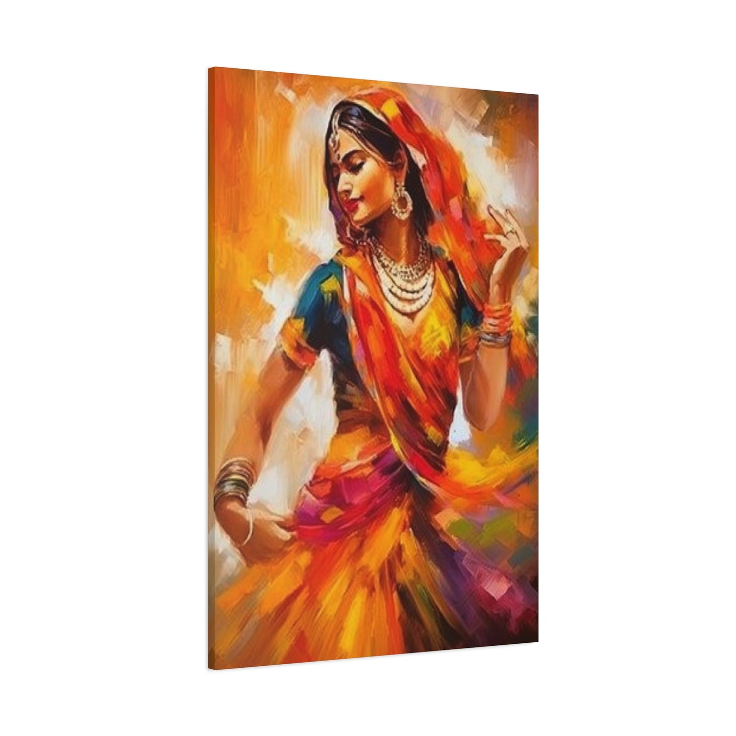 Beautiful Indian Women Candid Wall Art & Canvas Prints