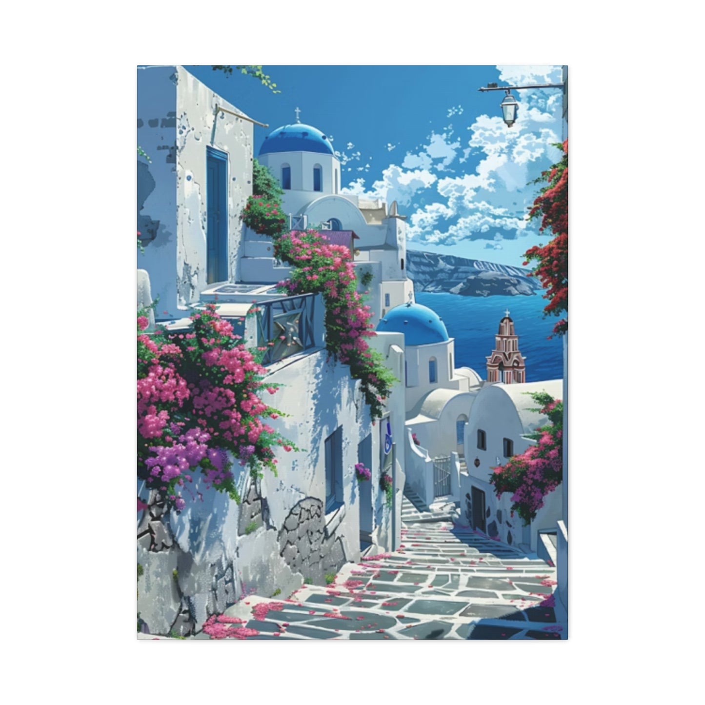 Streets of Greece Wall Art & Canvas Prints