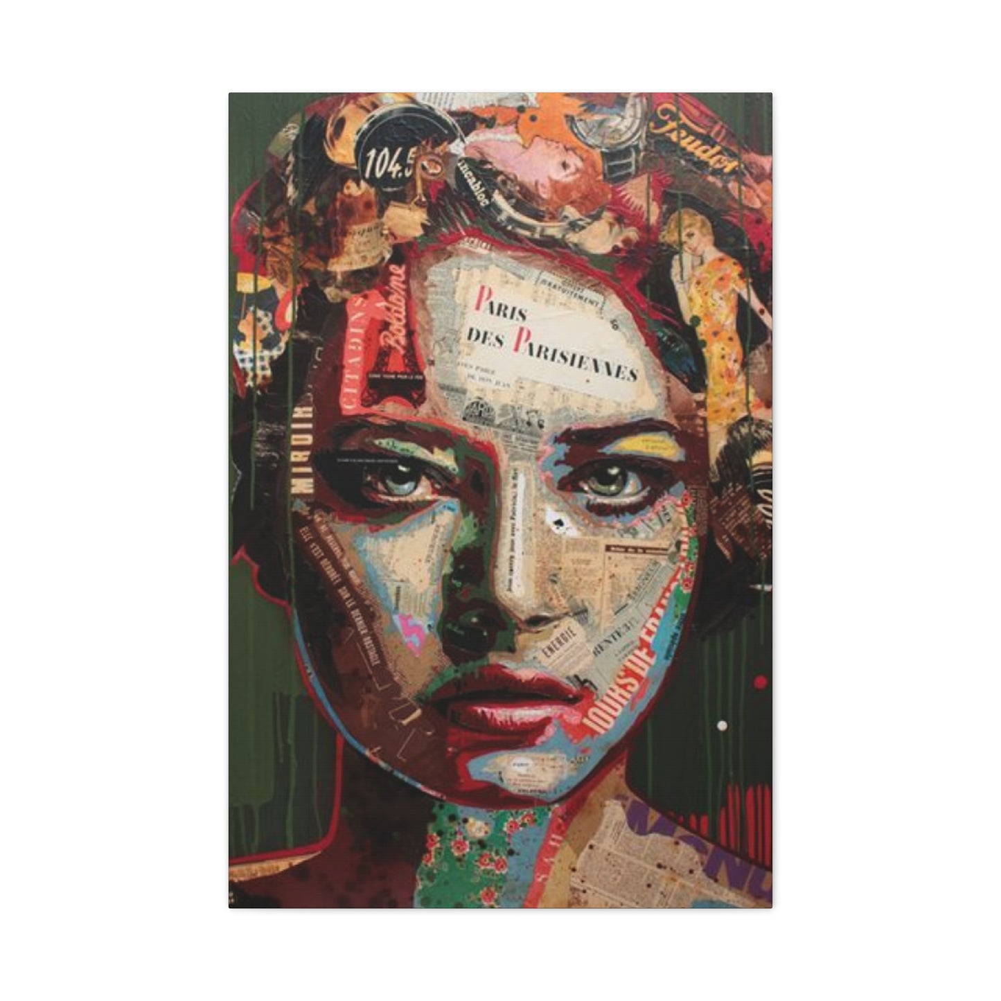 Women Abstract Mixed Media Wall Art & Canvas Prints