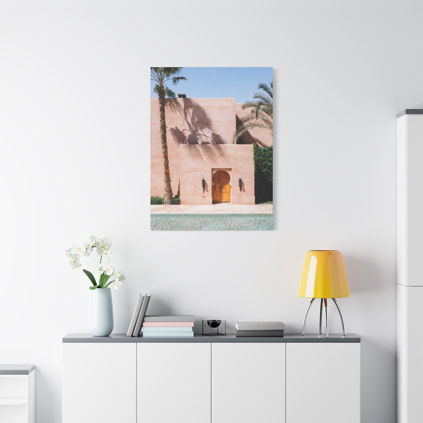 Sunshine On Architecture Of Moroccan Wall Art & Canvas Prints