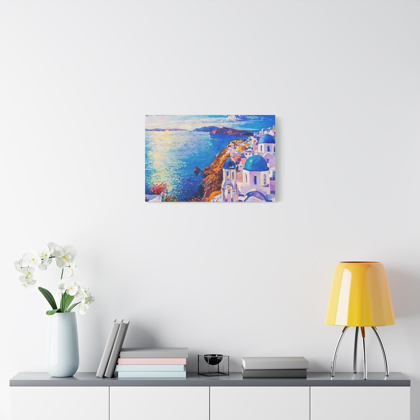 Greece Bird Eye View Wall Art & Canvas Prints