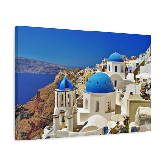 Greece Sky View Wall Art & Canvas Prints