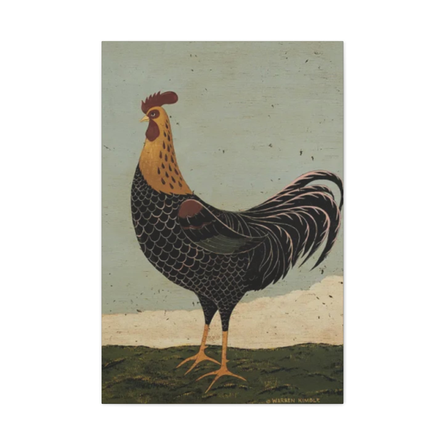 Beautiful Chicken Kimble Warren Wall Art & Canvas Prints