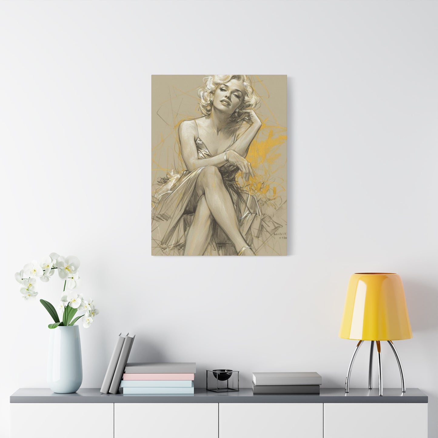 Marilyn Monroe Beautiful Poster Wall Art & Canvas Prints