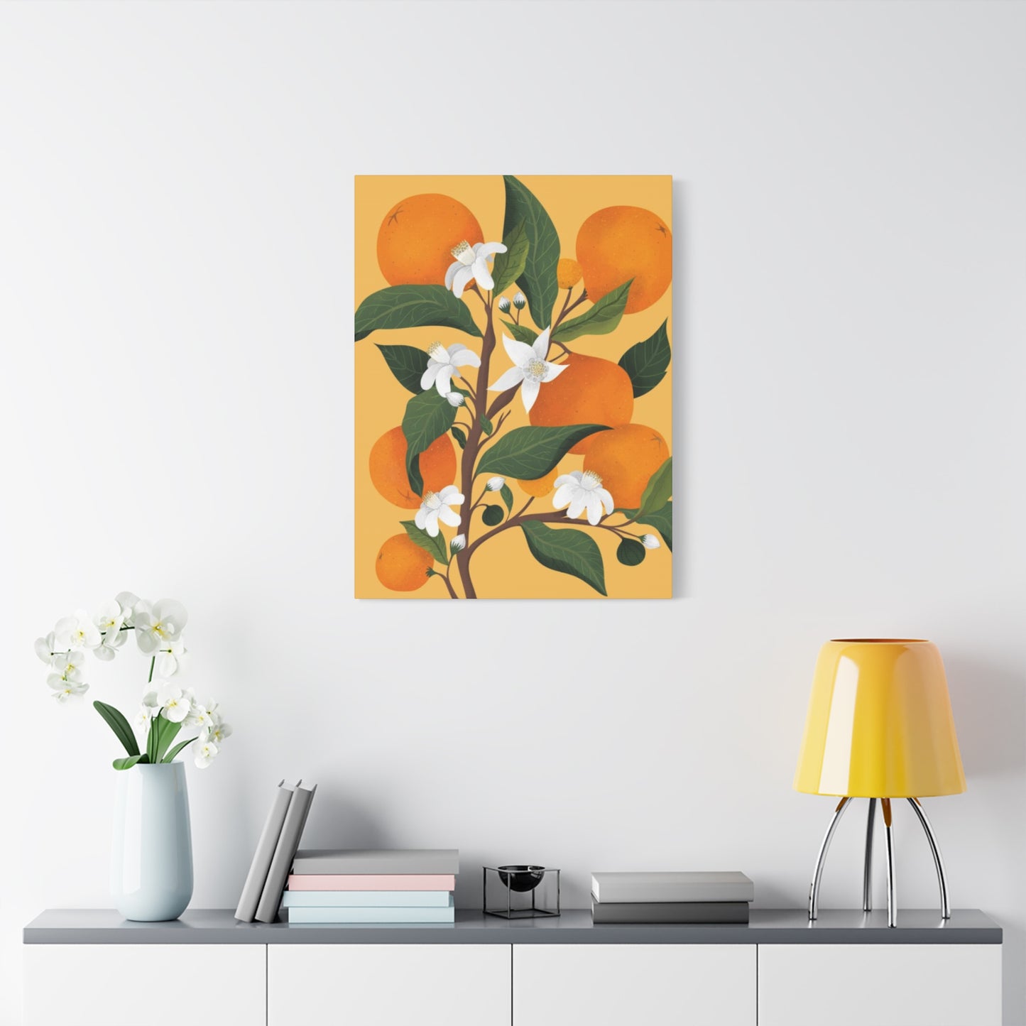 Orange Stem Wall Art & Canvas Prints