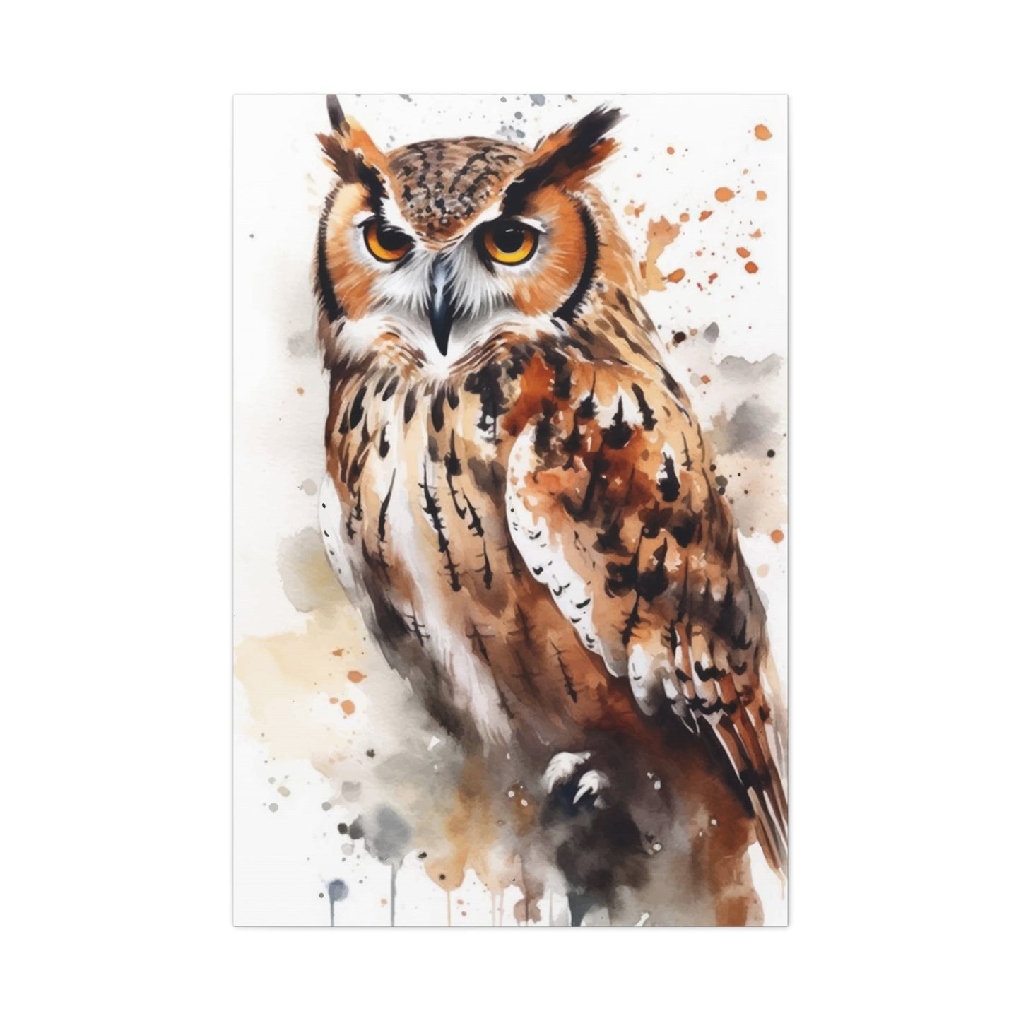 Brown Owl Wall Art & Canvas Prints