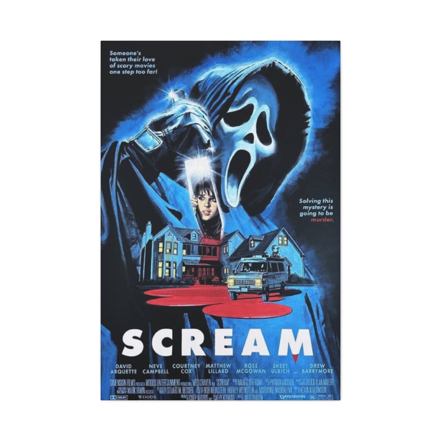 Scream Movie Poster Wall Art & Canvas Prints