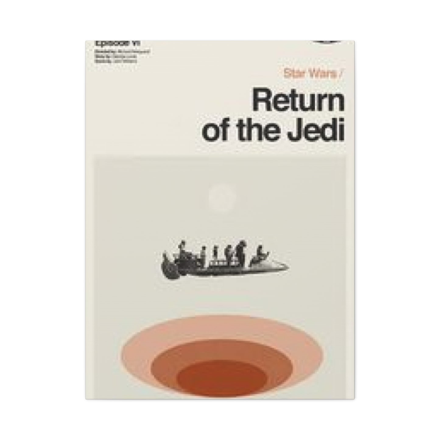 Return Of Jedi Man Cave Wall Art & Canvas Prints