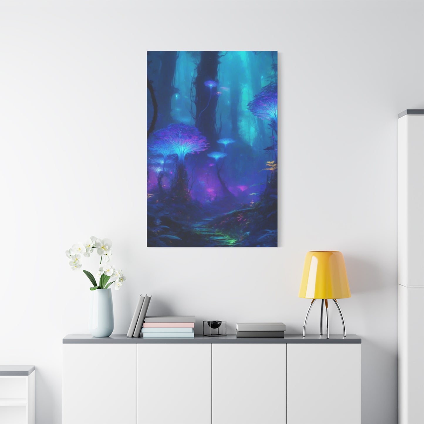 Glowing Forest Wall Art & Canvas Prints