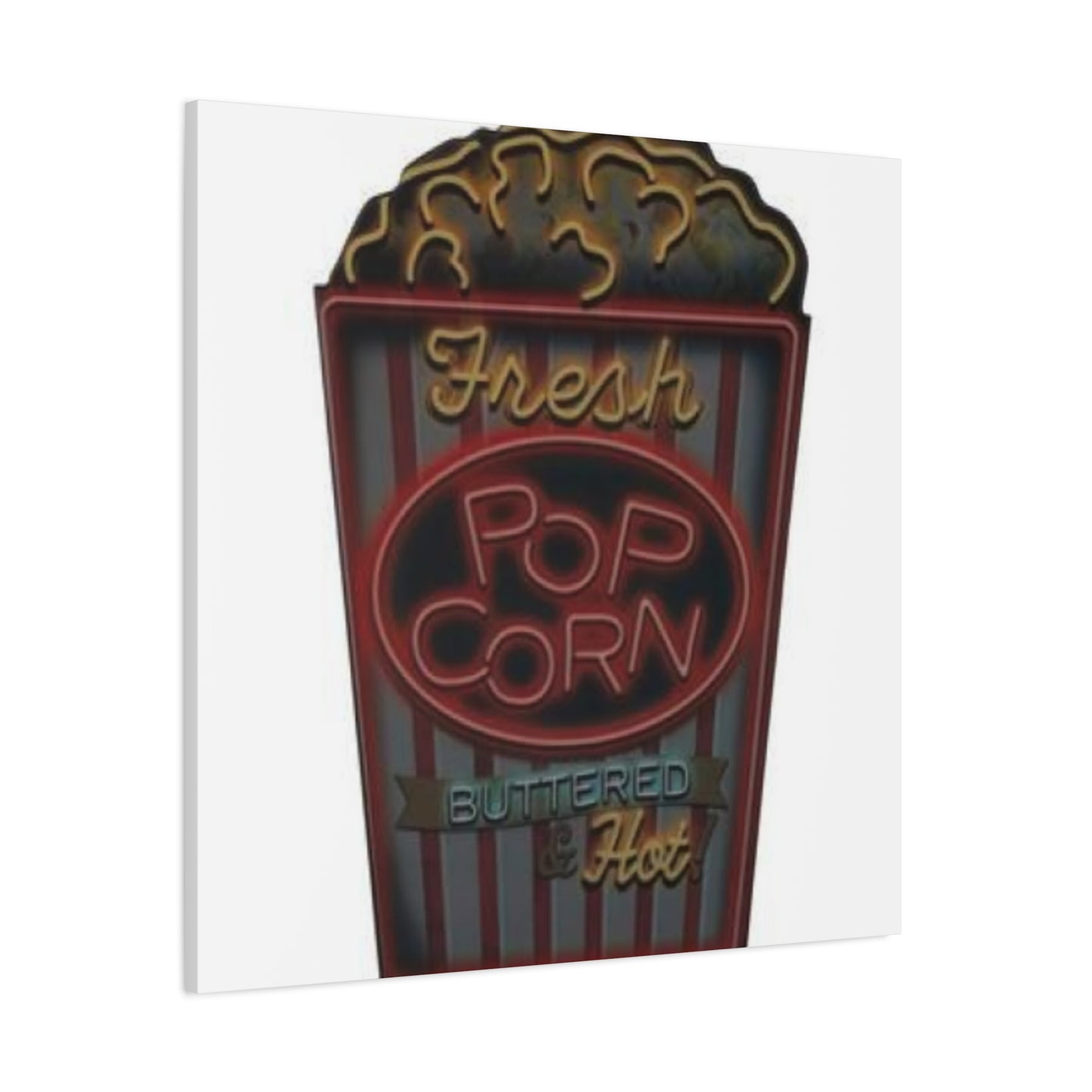 Popcorn Tub Wall Art & Canvas Prints