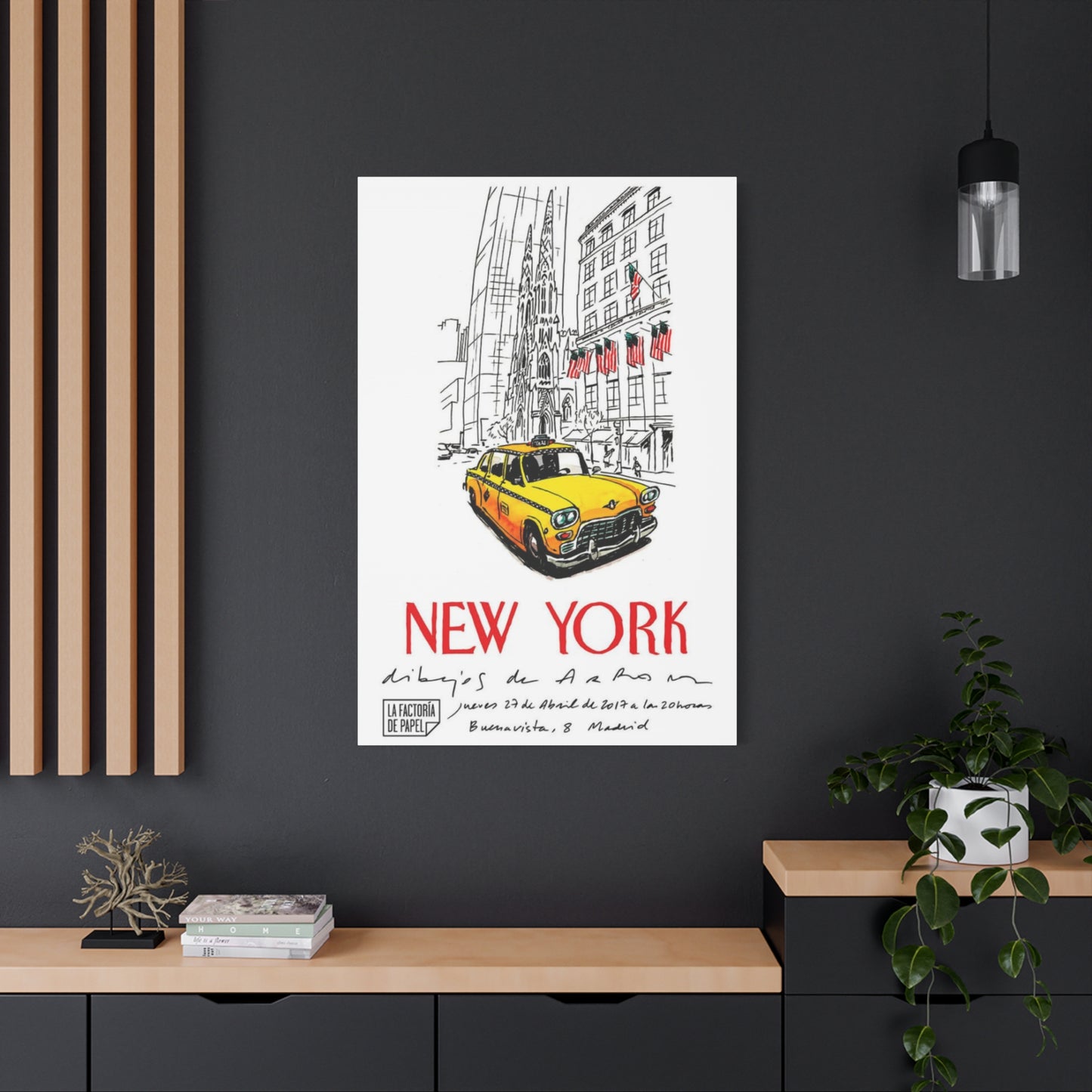 Yellow Taxi Of New York City Wall Art & Canvas Prints