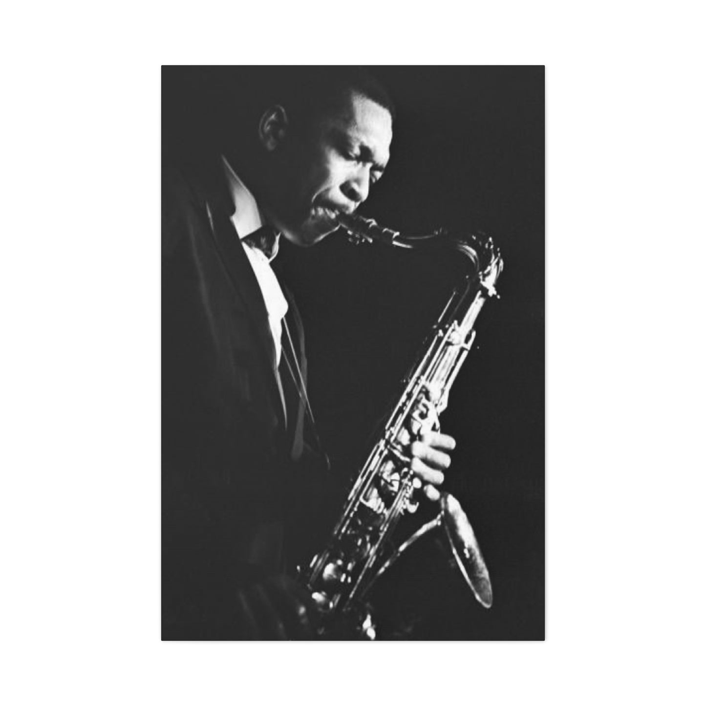 Black & White Jazz Music Artist Wall Art & Canvas Prints