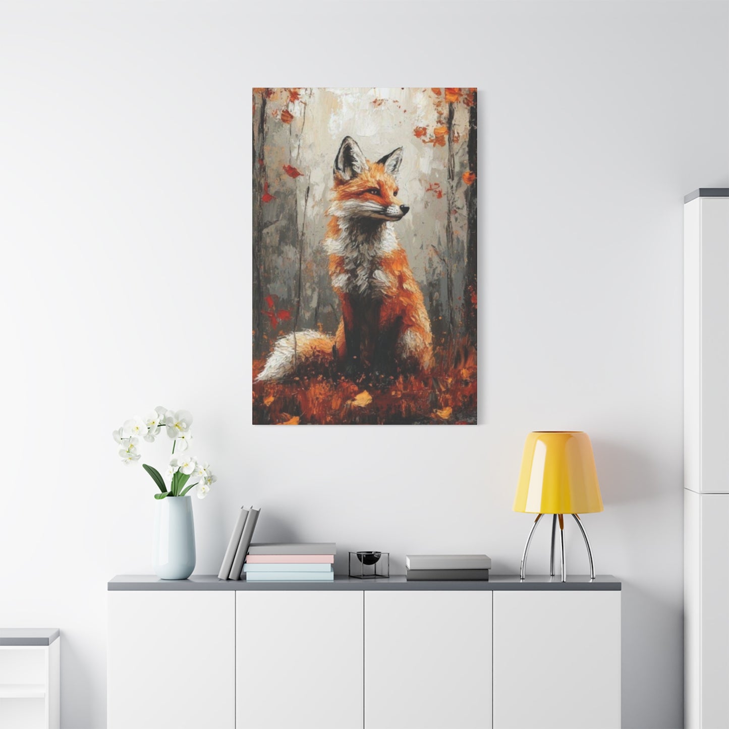 The Orange Fox Wall Art & Canvas Prints