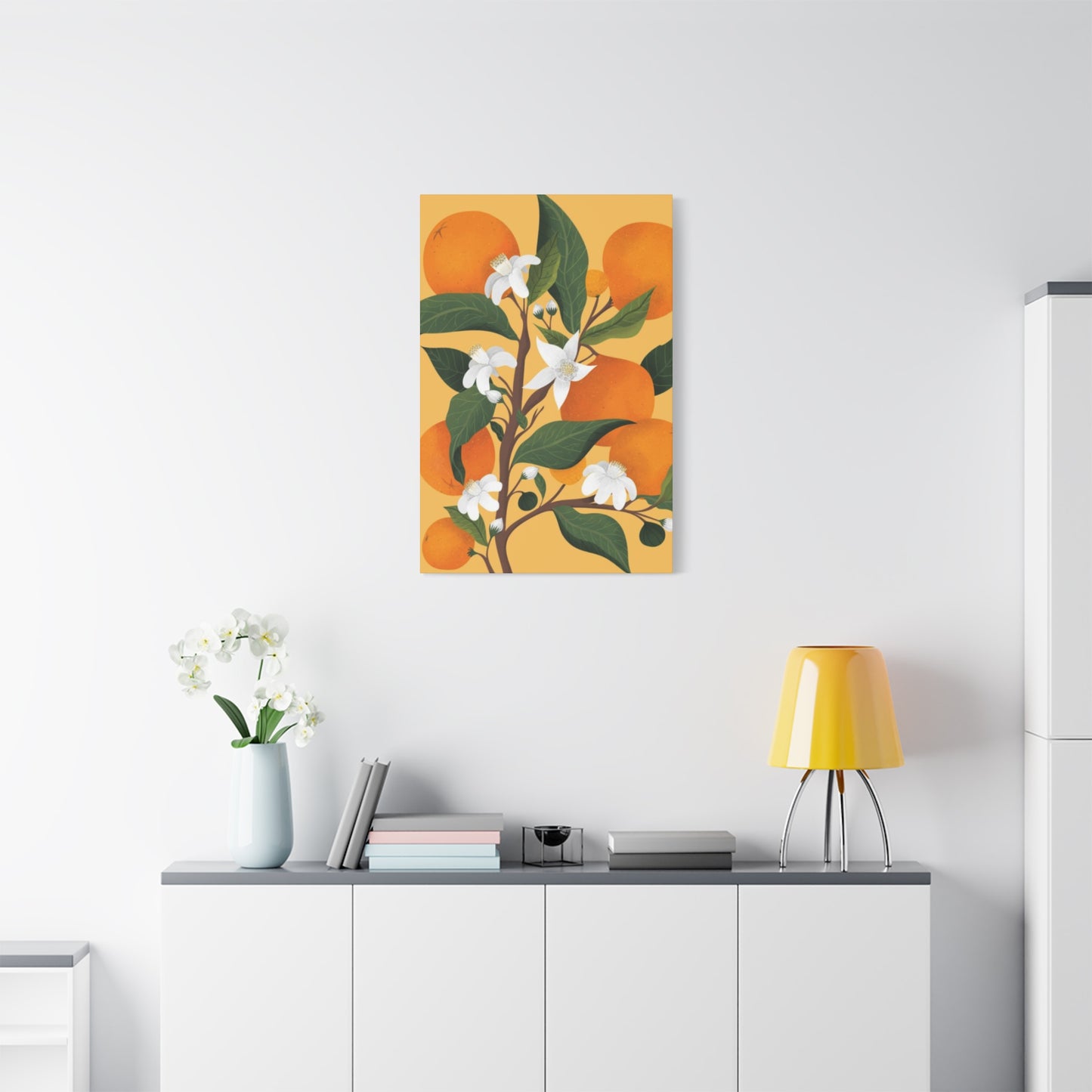 Orange Stem Wall Art & Canvas Prints