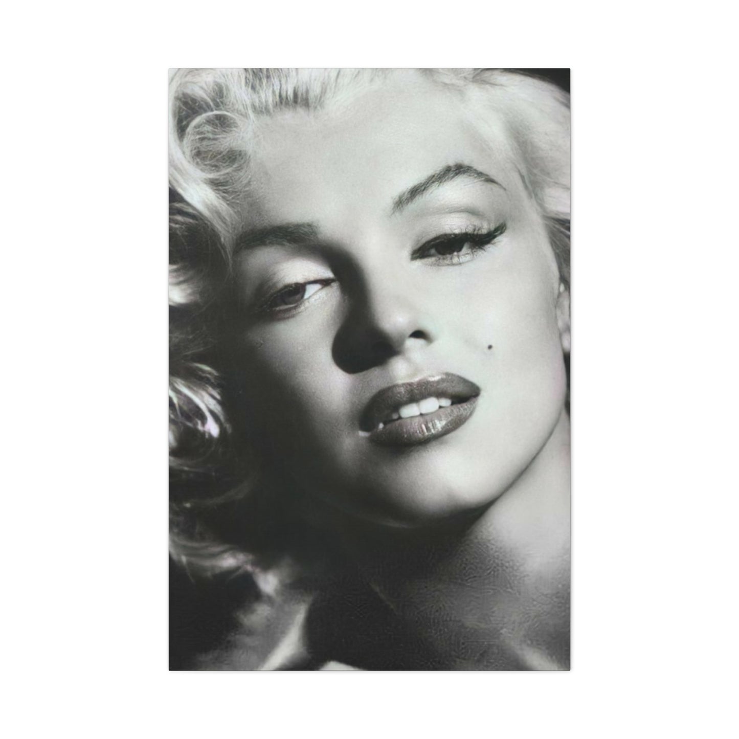 Monochrome Marilyn Monroe Beautiful Poster Wall Art & Canvas Prints