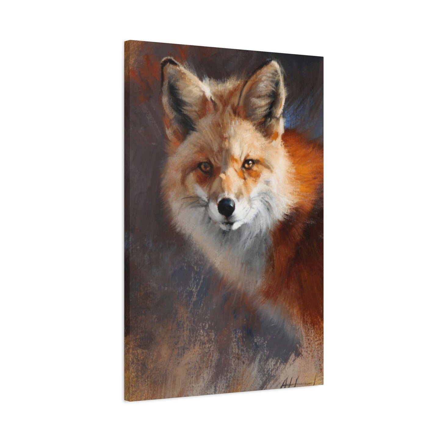 The Abstract Red Fox Portrait Wall Art & Canvas Prints