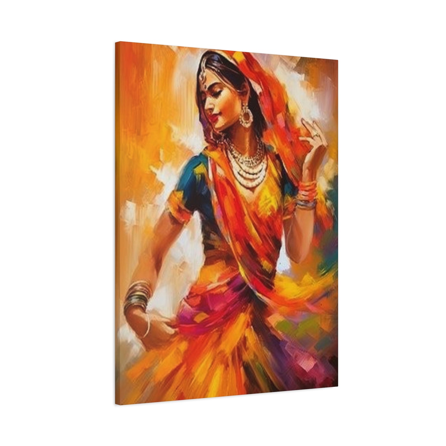 Beautiful Indian Women Candid Wall Art & Canvas Prints