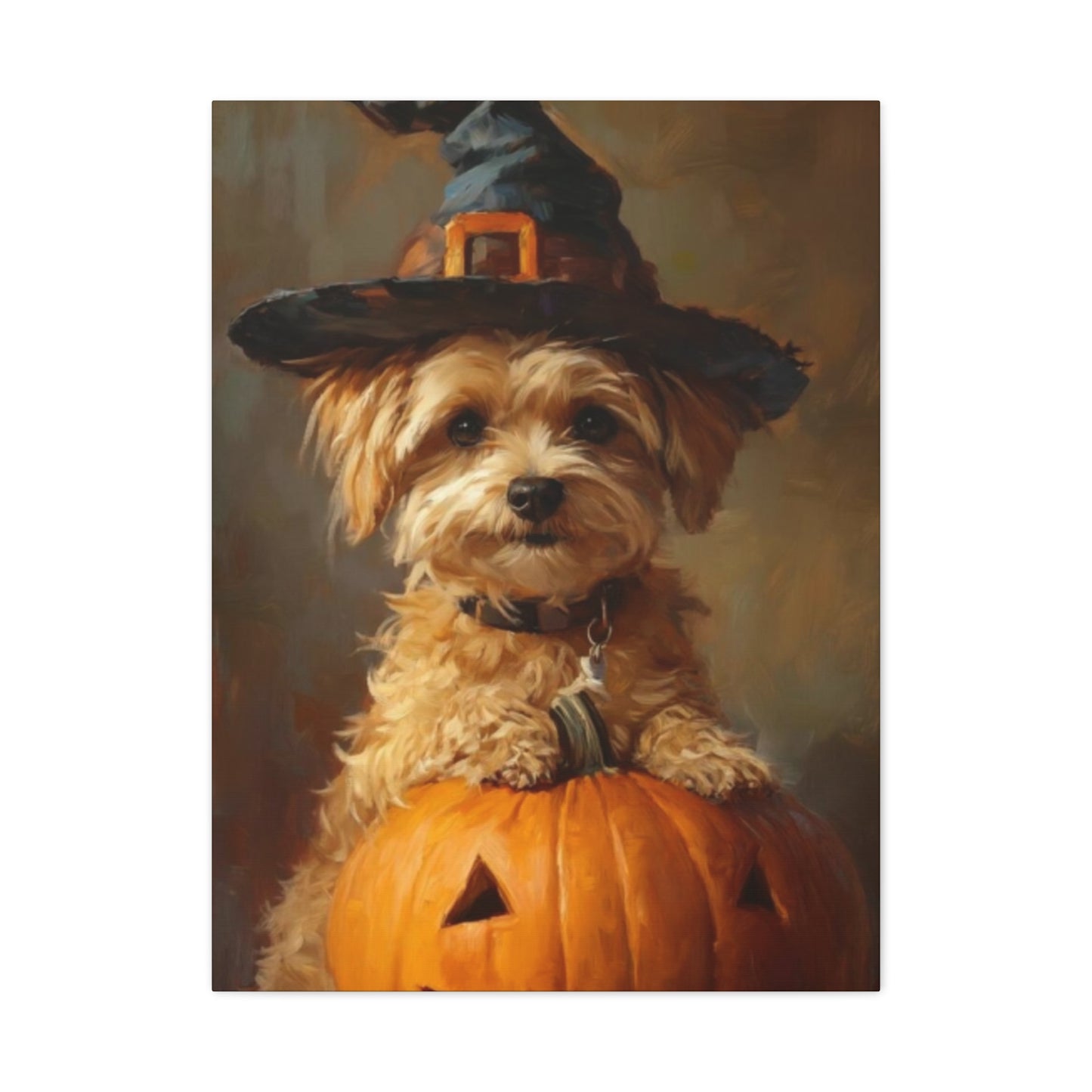 Halloween Dog Wall Art & Canvas Prints