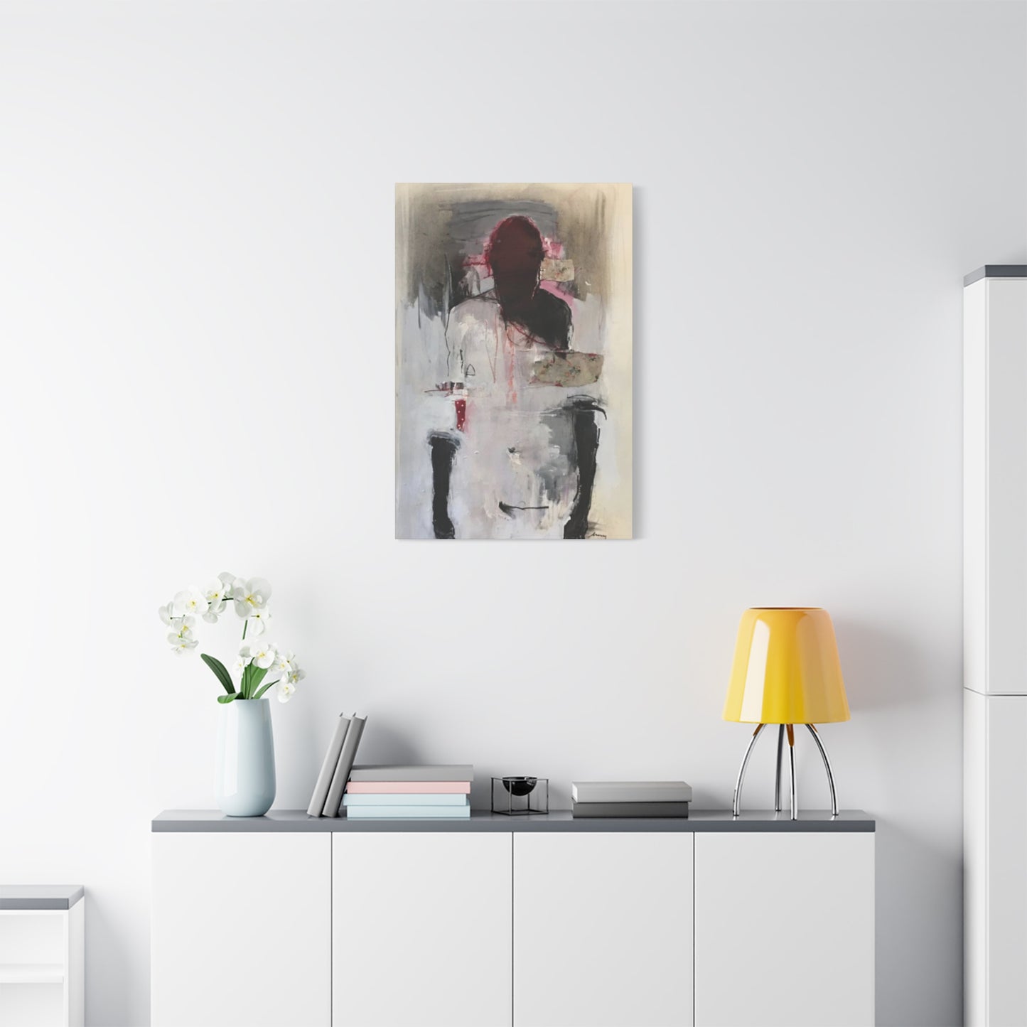 Men Silhouette Modernism Wall Art & Canvas Prints